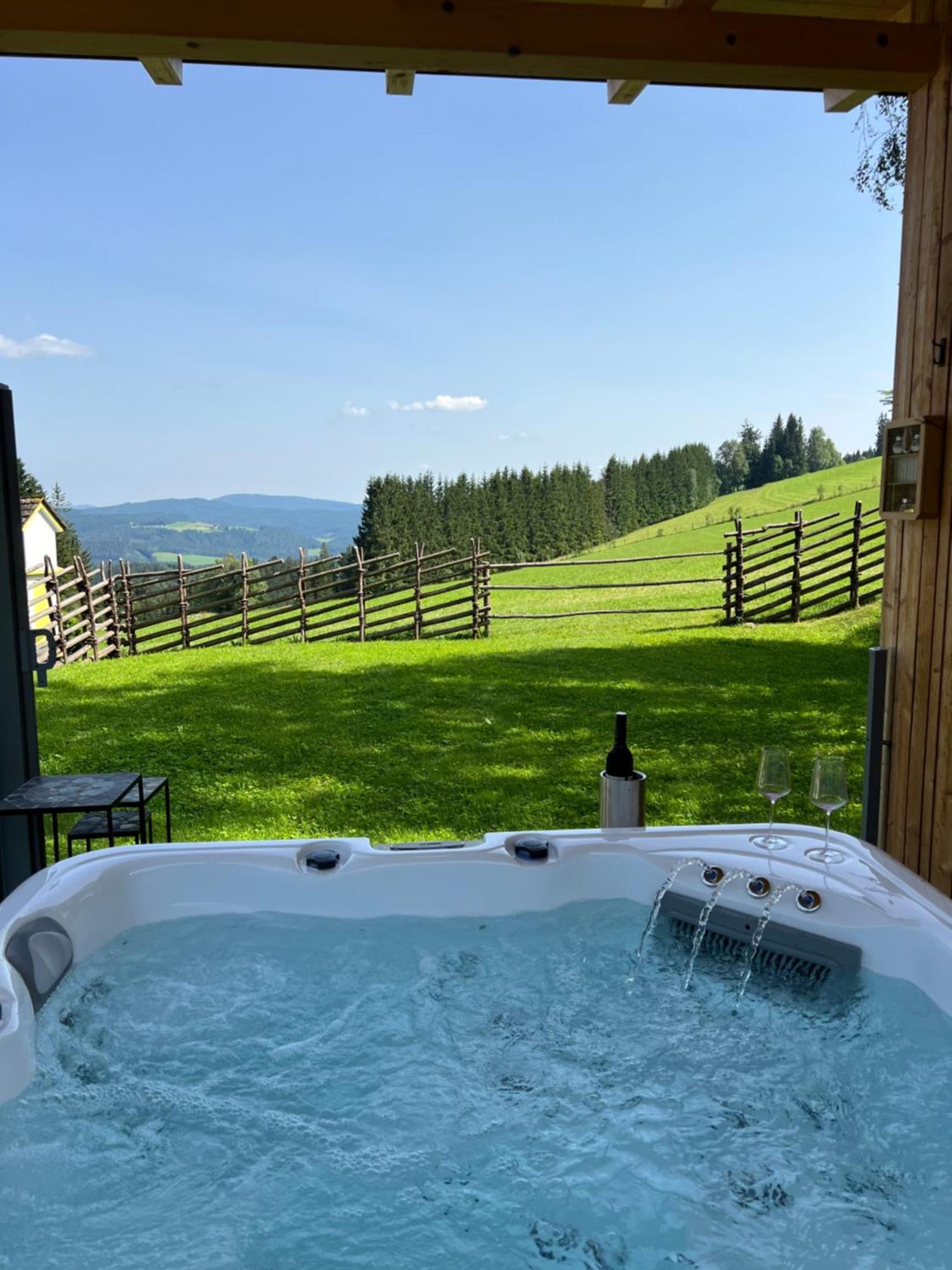 Waldheimatblick Villa Sankt Kathrein am Hauenstein Ngoại thất bức ảnh