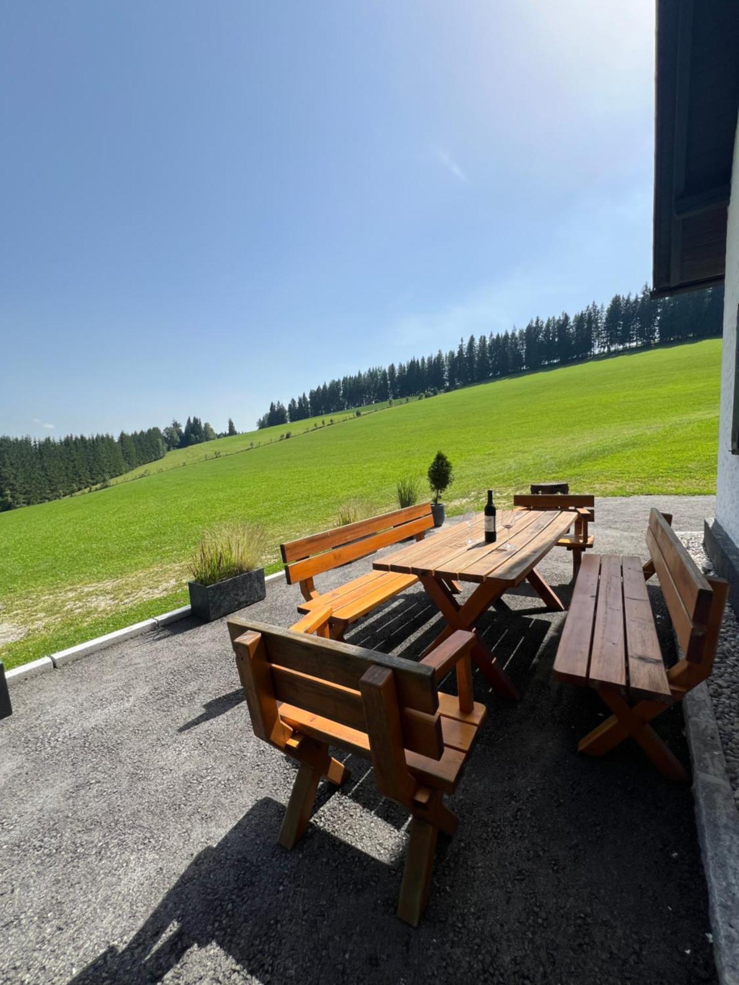 Waldheimatblick Villa Sankt Kathrein am Hauenstein Ngoại thất bức ảnh